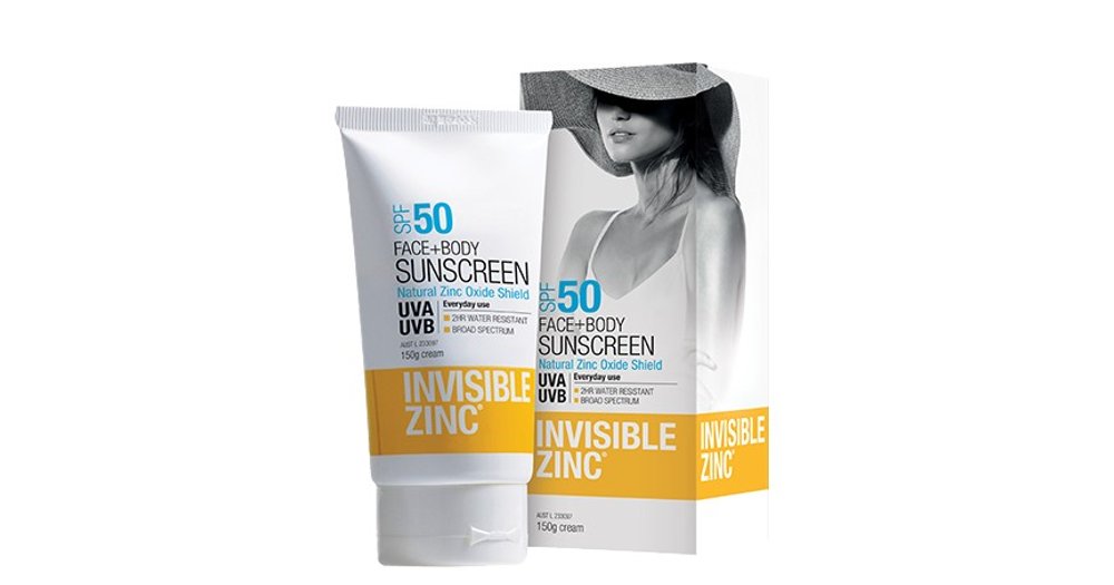 Invisible Zinc Face & Body Sunscreen SPF30+ Reviews
