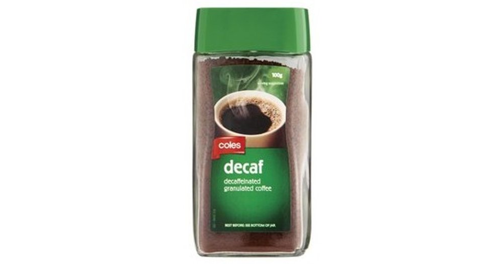 Coles Coffee Decaffeinated Reviews