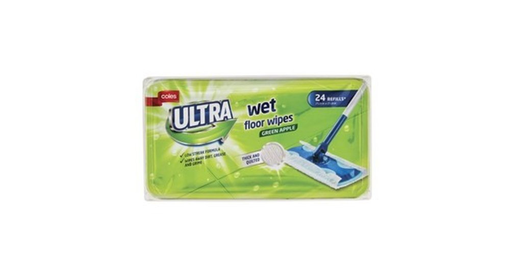 Coles Ultra Wet Floor Wipes Reviews