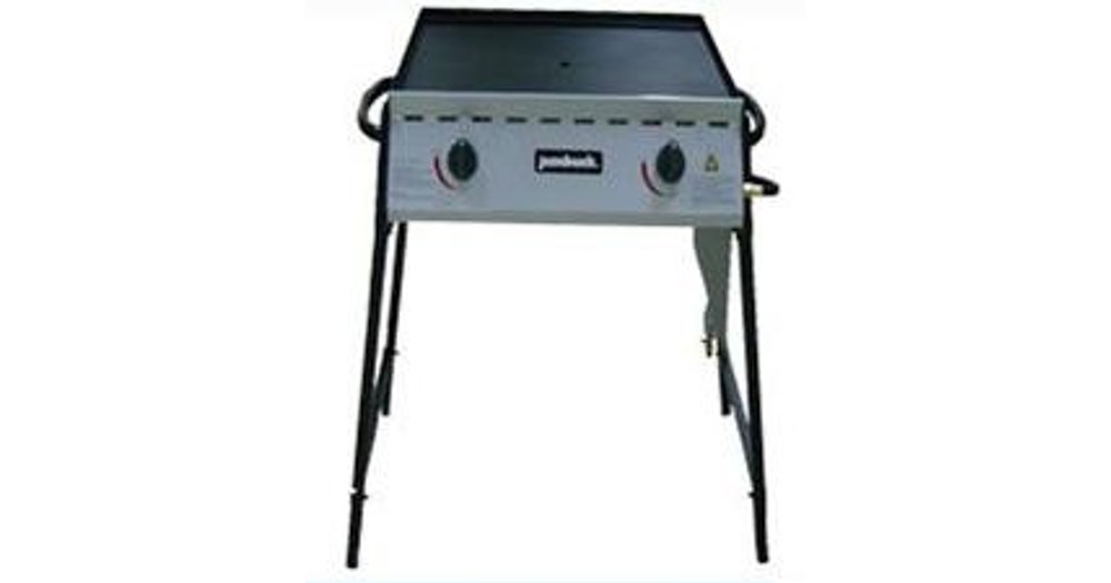 Jumbuck 2 Burner Flat Top BBQ With Folding Legs Reviews ProductReview