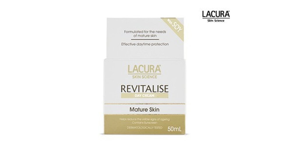 Lacura (Aldi) Skin Science Revitalise Day Cream with Soy for Mature Skin Reviews ProductReview